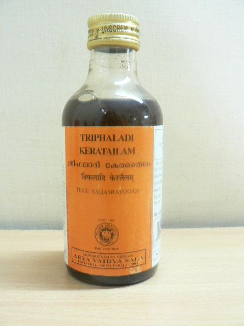 <B>TRIPHALADI KERATAILAM</B><BR>AVS - 200 ml